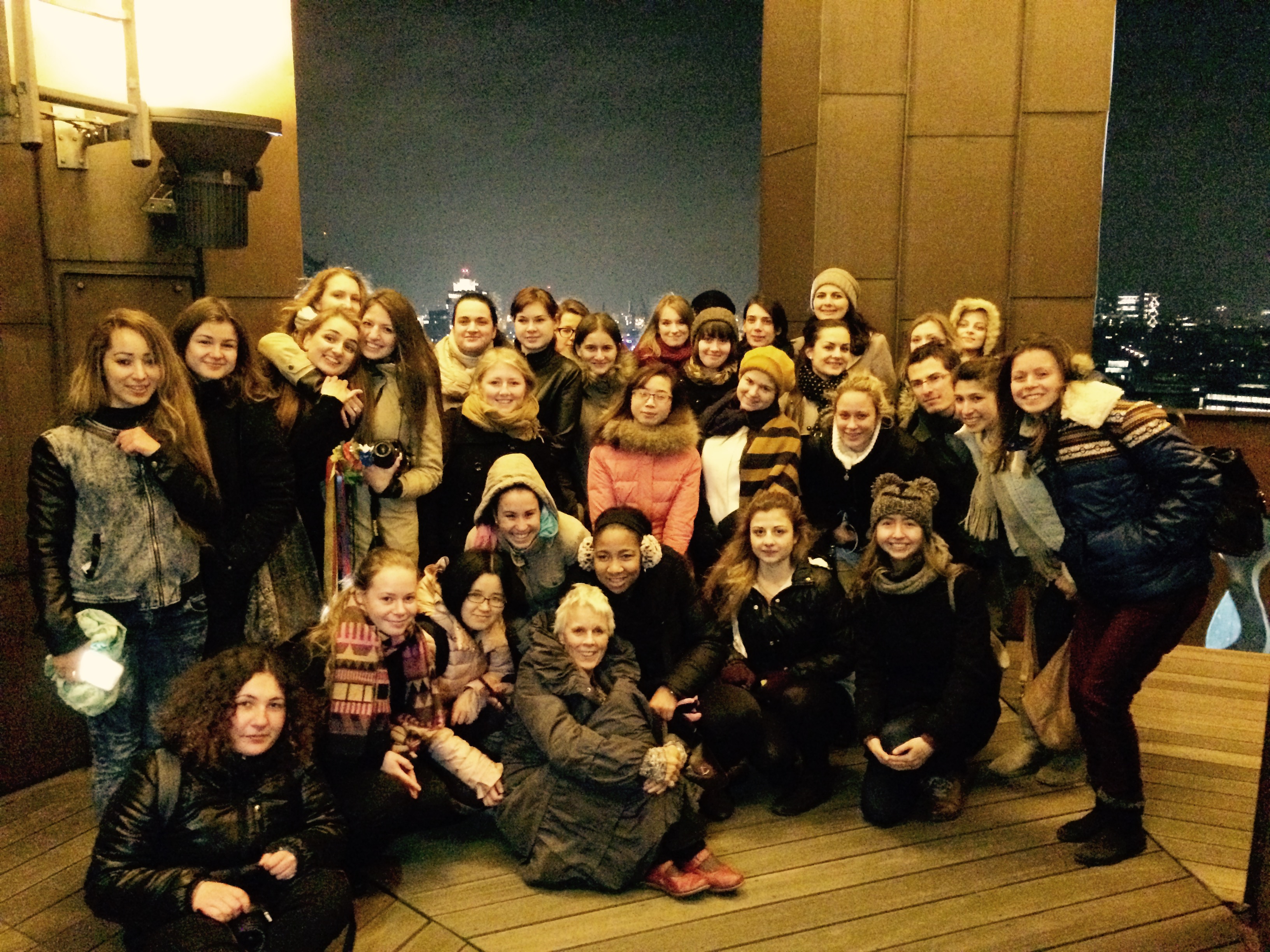 Au-pair Adventsfeier 2014